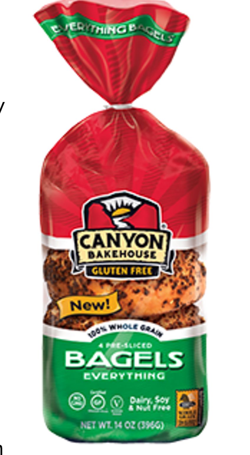 Canyon Bakehouse glutenvrije bagels