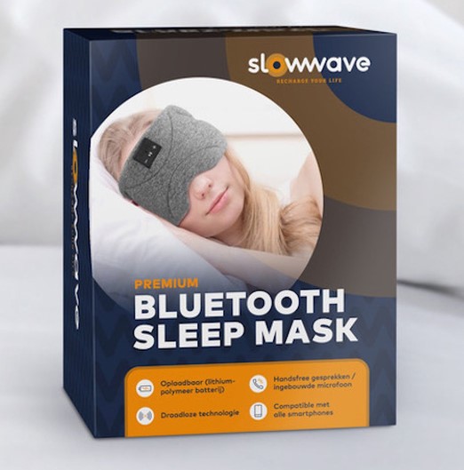 Premium Bluetooth Slaapmasker Slowwave